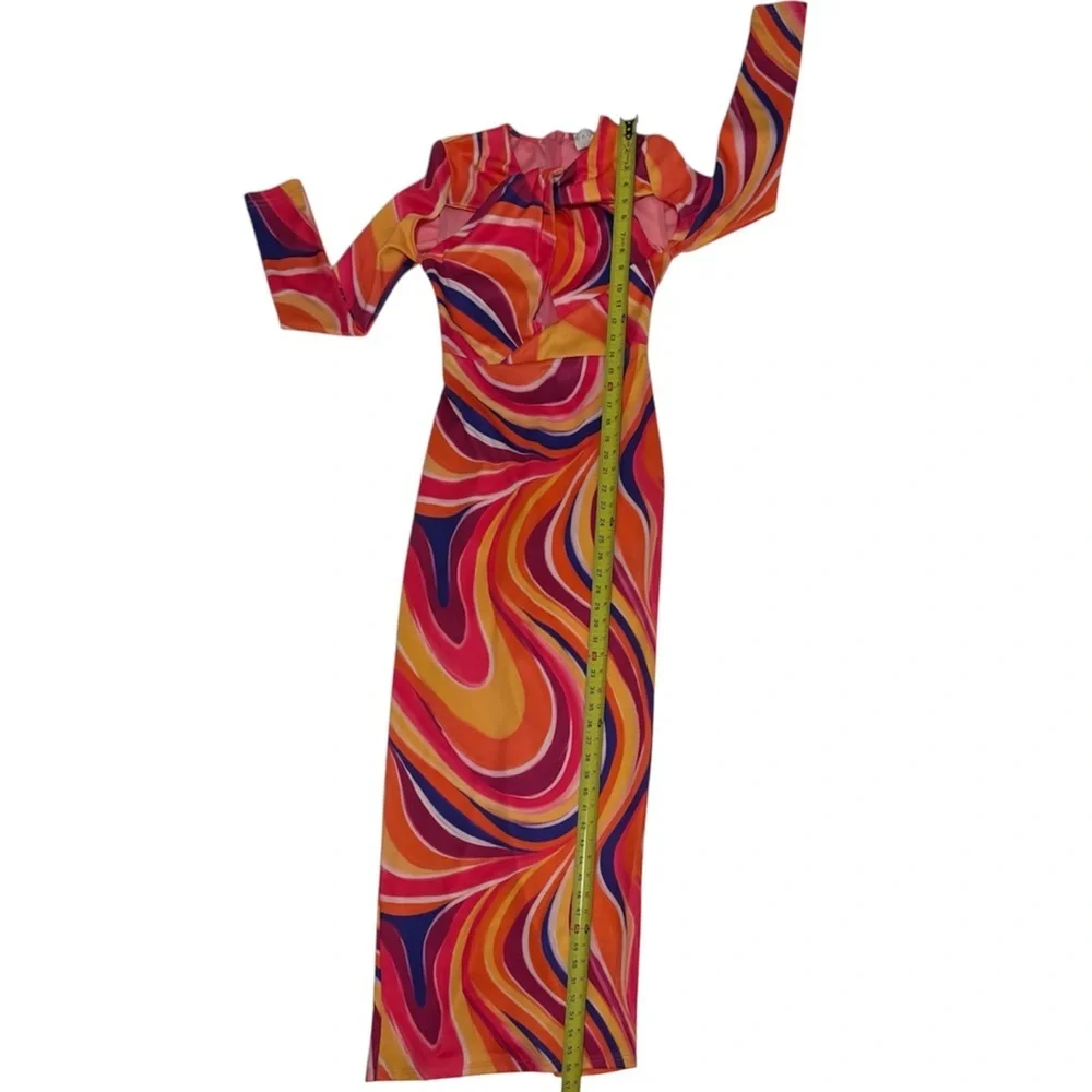 YAURA Women’s Ekua Dress in Kaleidoscope Print